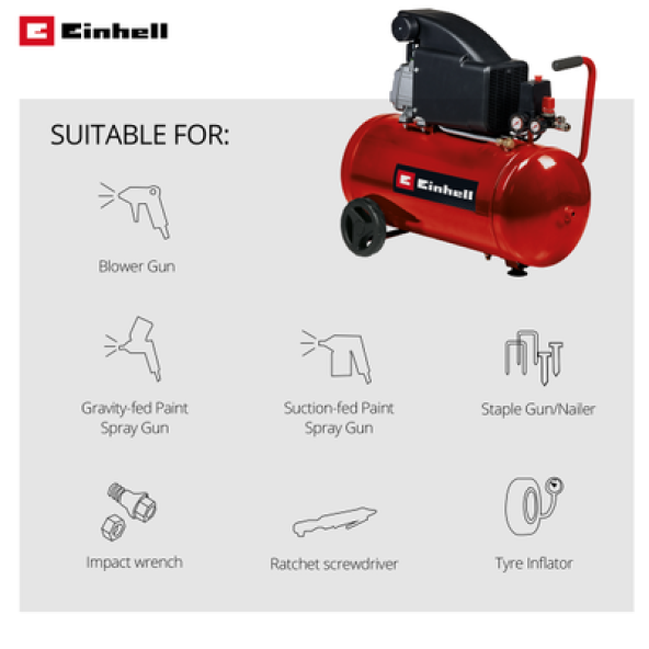 Einhell TC-AC 270/50/8 50 LT Kompresör 4007360 - 2