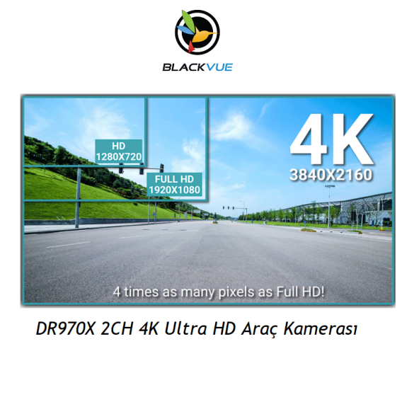 BLACKVUE DR970X-2CH 4K UHD 2 KAMERALI ARAÇ KAMERASI - 5