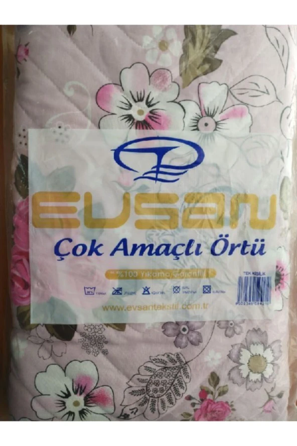 Evsan Pembe Gülbahçem Tek Kişilik Pike - 5