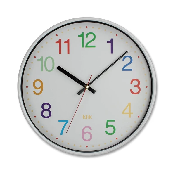 SLİM RENKLİ ÇOCUK DUVAR SAATİ