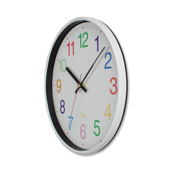 SLİM RENKLİ ÇOCUK DUVAR SAATİ - 2