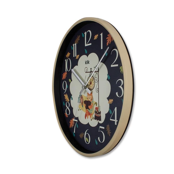 KLİK SLİM BİLGE ÇOCUK DUVAR SAATİ - 2