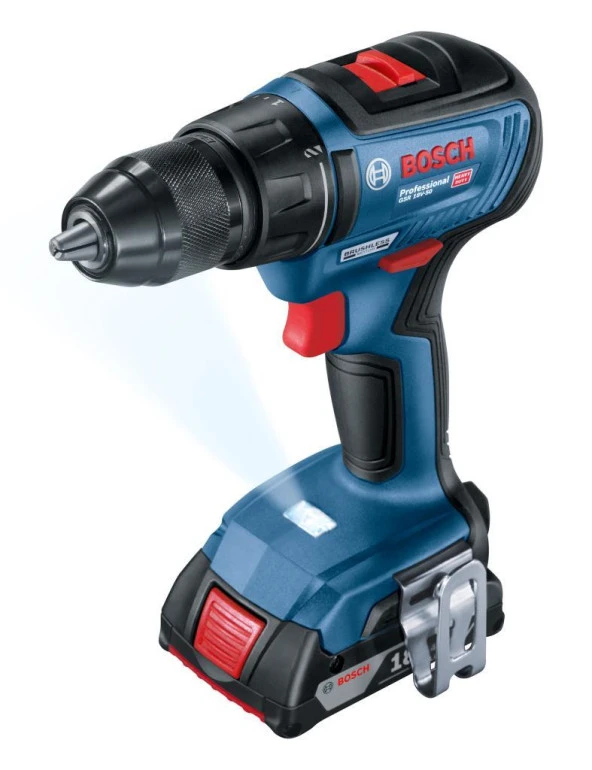 Bosch GSR 18V-50 Akülü Vidalama + GDX 180 Somun Sıkma (2x5.0Ah) Akülü Set - 3