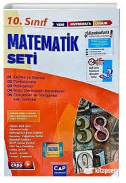 10. Sınıf Anadolu Matematik Seti Çap Yayınları