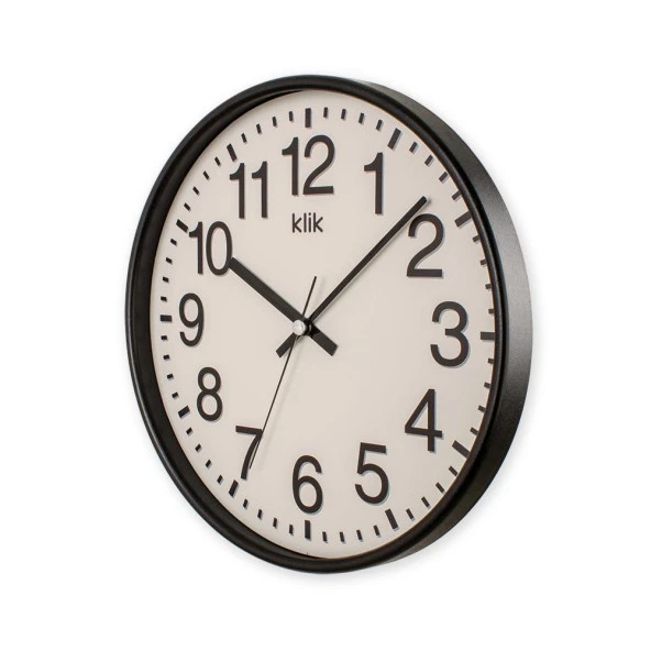 KLİK VENÜS SİYAH DUVAR SAATİ - 2