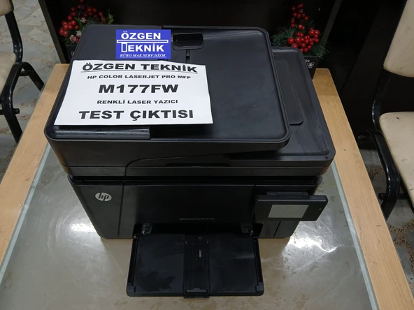 Hp colorlaserjet pro mfp m177fw yazıcı(İKİNCİ EL)