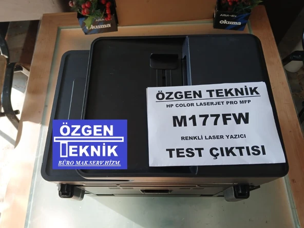 Hp colorlaserjet pro mfp m177fw yazıcı(İKİNCİ EL) - 4