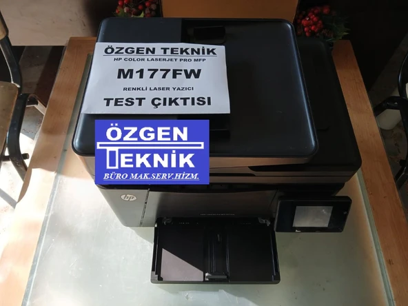 Hp colorlaserjet pro mfp m177fw yazıcı(İKİNCİ EL) - 1