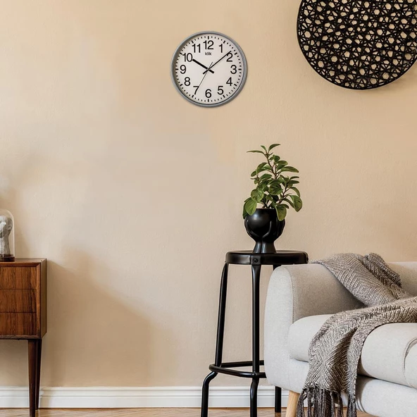 VENÜS GRİ DUVAR SAATİ - 3