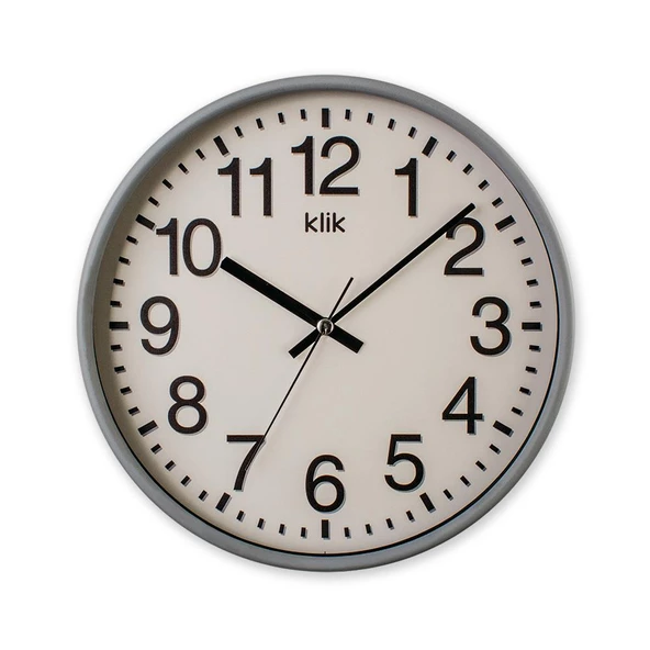 VENÜS GRİ DUVAR SAATİ