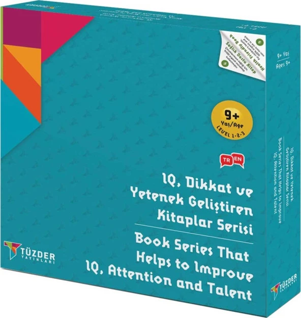 Iq, Dikkat ve Yetenek Geliştiren Kitaplar Serisi 6lı Set 9+Yaş