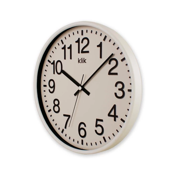 VENÜS BEYAZ DUVAR SAATİ - Resim 2