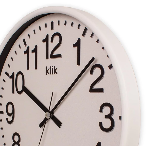 VENÜS BEYAZ DUVAR SAATİ - Resim 4