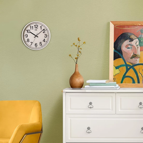 VENÜS BEYAZ DUVAR SAATİ - Resim 3