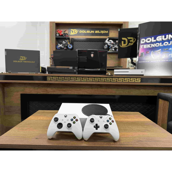 Microsoft Xbox Series S 512 GB SSD Çift Kol Xbox - xboxseriess - xboxonex - Xboxseries (İKİNCİ EL)