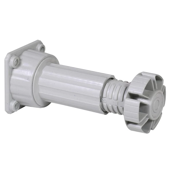 Ayarlanabilir Dolap Mobilya Kanepe Tezgah Yükseltme Yükseltici Ayağı 10 Cm Gri Ayakları (10 ADET) - 6