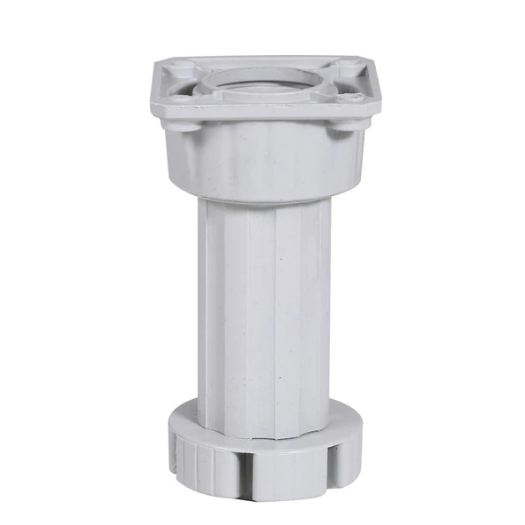 Ayarlanabilir Dolap Mobilya Kanepe Tezgah Yükseltme Yükseltici Ayağı 10 Cm Gri Ayakları (10 ADET) - 5