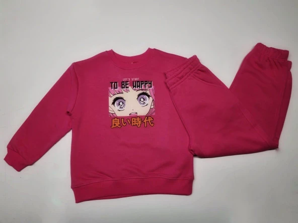 Dmb Kids M9038 Pembe Kız Çocuk Eşofman Takım- 10/11 Yaş - 1