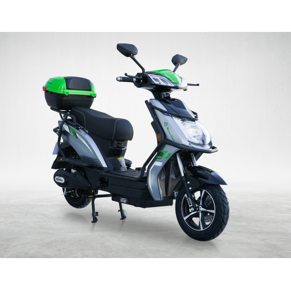 Motolux Toronto Elektrikli Motosiklet Yeşil - 3