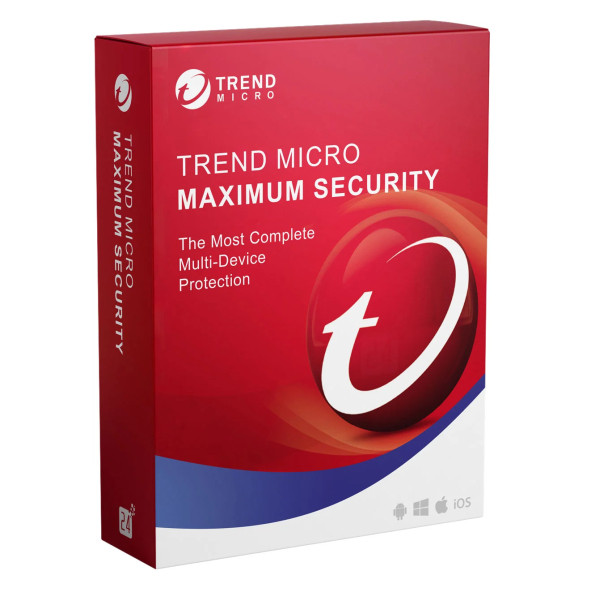 Trend Micro Maximum Security 2022 - 5 Cihaz 1 Yıl