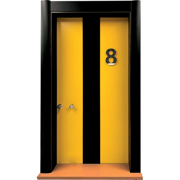 Enka Door Çelik Kapı Kale Yarı Merkezi Kilit Pvc Serisi Model Moscov Sağ Açılır