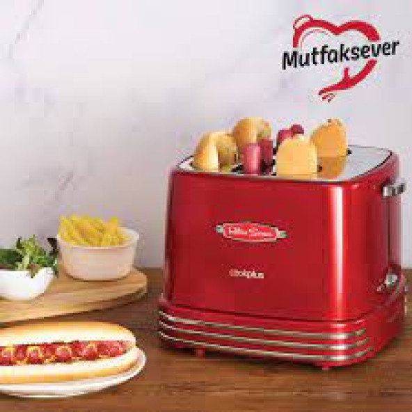 Cookplus Mutfaksever 4'lü Sosisli Sandviç (Hot Dog) Yapma Makinesi