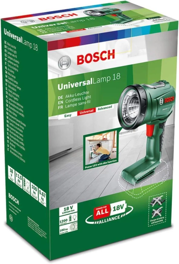 Bosch Universallamp 18 Solo Akülü El Feneri - 2