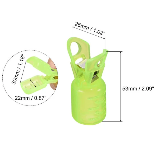 Effe Kalamar Zokası ve Suni Yem İğne Koruma Kapağı - Resim 2