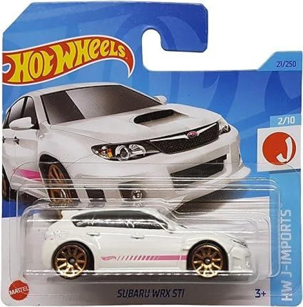 Hot Wheels Subaru SRX STI HW J-Imports 2/10 21/250 Model Araba
