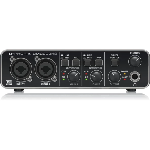 Behringer UMC202HD Ses Kartı