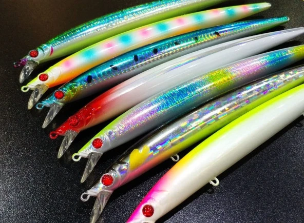 FUJIN Hardjerk HJ-210sw 21cm 33gr Maket Balık - Resim 3