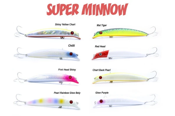 FUJIN Süper Minnow 11.5cm 18gr Maket Balık