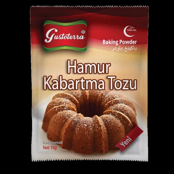 Hamur Kabartma Tozu 10GR X 36 Adet (Halal-Halal)