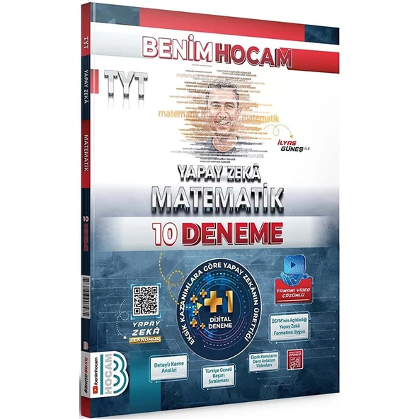 Benim Hocam TYT Sayısal Yapay Zeka Matematik Fen Bilimleri 40 Deneme Yeni - Resim 2