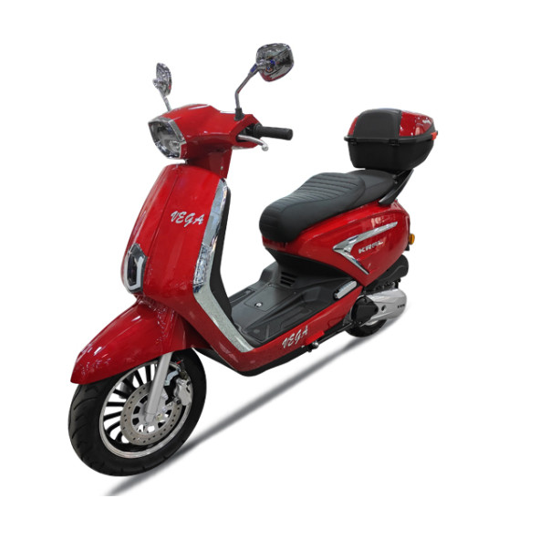 Kral Vega 125 Scooter 125cc Model 2023 Renk Kırmızı