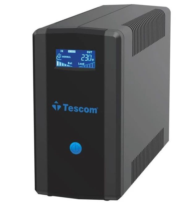 TESCOM LEO+ 1500 VA (2x12V 9AH Akü ) Line Interactive 5/10 dk UPS