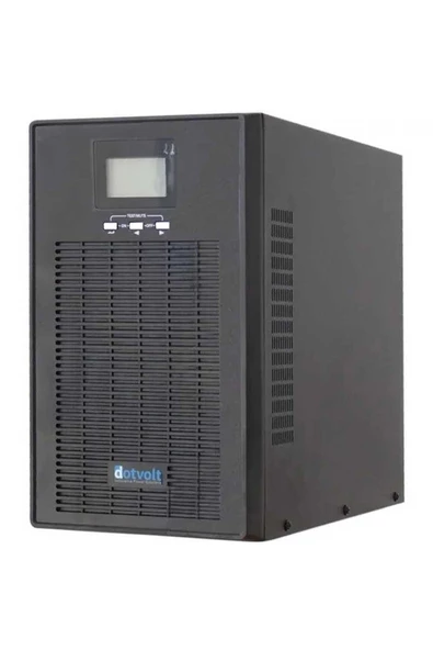 DOTVOLT MN SERİSİ Online 2 KVA 1/1 Faz 4x12V 9AH Akü UPS