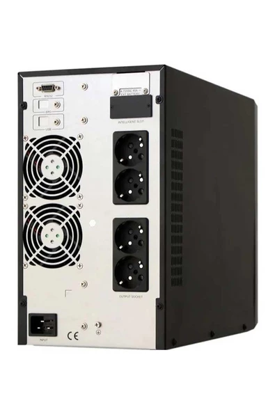 DOTVOLT MN SERİSİ Online 2 KVA 1/1 Faz 4x12V 9AH Akü UPS - 2