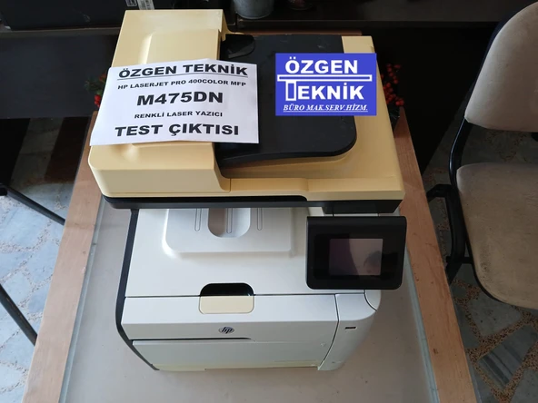 hp laserjet pro 400 color m475dn yazıcı(İKİNCİ EL) - 5