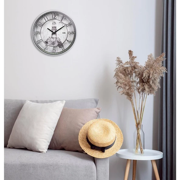 HİSAR DENİZ FENERİ DUVAR SAATİ - Resim 3