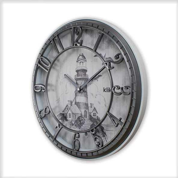HİSAR DENİZ FENERİ DUVAR SAATİ - Resim 2