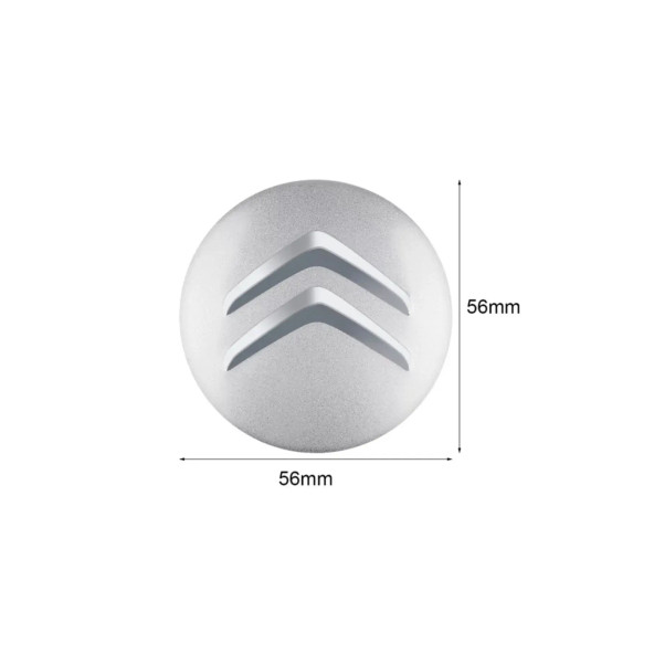 Cıtroen Logolu 56 Mm Jant Göbek Stıcker - Resim 2