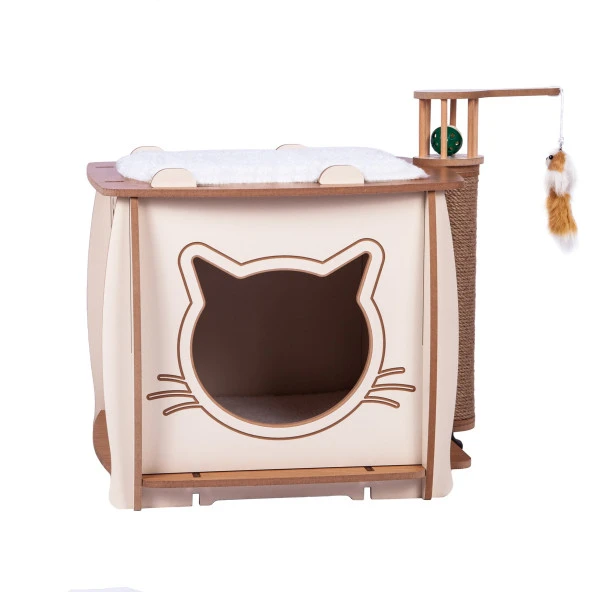 Patihomes Kedi Tırmalama Evi - Kedi Tırmalaması - Kedi Tırmalama Tahtası - 2