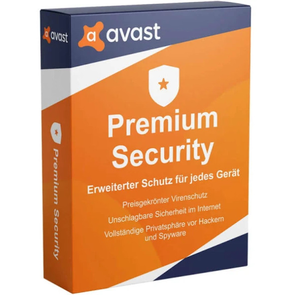 Avast Premium Security (1 Yıl) (1 Kullanıcı)