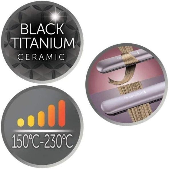 Remington S6700 Sleek Curl Expert Titanyum Seramik Saç Düzleştirici - 4