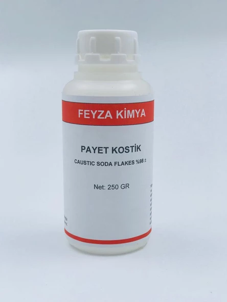 FEYZA KİMYA SODYUM HİDROKSİT - BONCUK KOSTİK (250 GR)