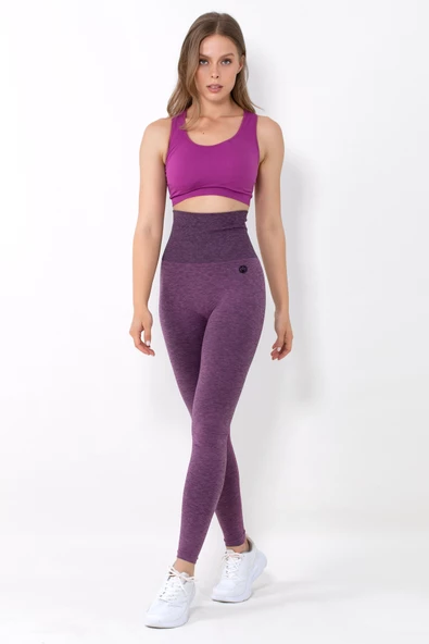 MioFit Flex Yüksek Bel Toparlayıcı ve Şekillendirici Seamless Spor Tayt - 2
