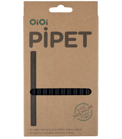 OiOi Silikon Pipet 10lu Bitter Black