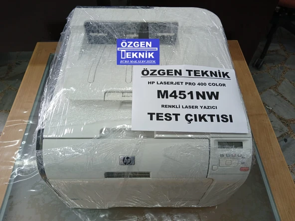 hp laserjet pro400 color m451nw yazıcı(İKİNCİ EL)