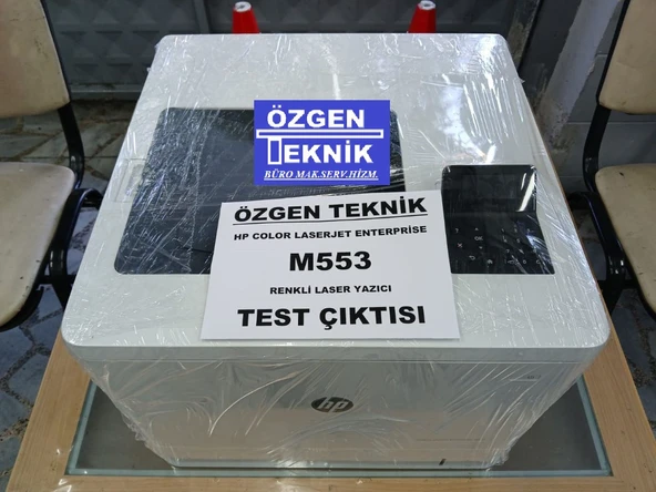 hp colorlaserjet enterprise m553n yazıcı(İKİNCİEL)